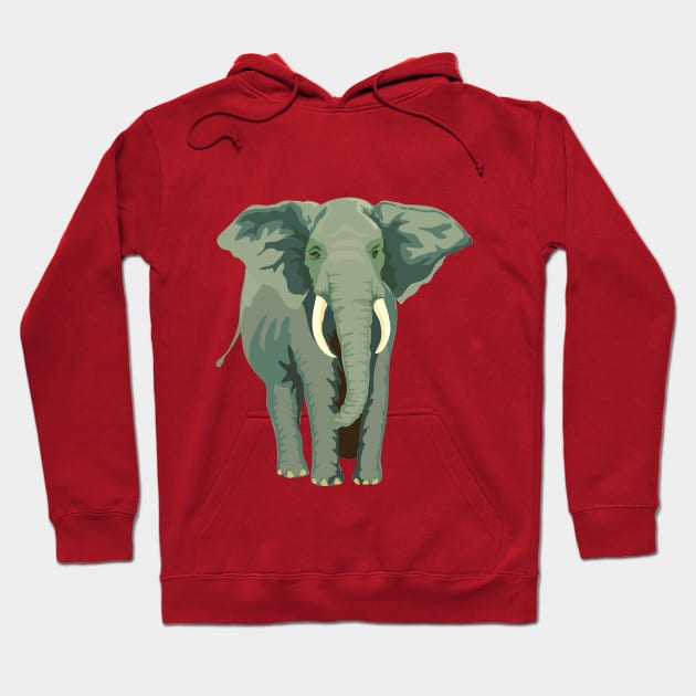 african elephant Hoodie by creativeminds